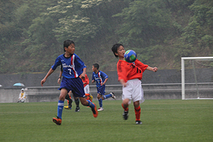 第37回全日本少年サッカー大会 徳島県大会 決勝レポート 大雨の中での決戦 １点を守りきった田宮ビクトリーが21年ぶり３回目の優勝 ジュニア サッカーを応援しよう