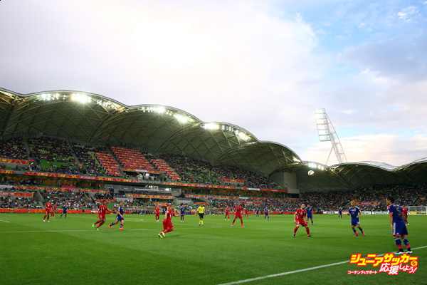 MELBOURNE, AUSTRALIA - JANUARY 20: A general view during the 2015 Asian Cup match between Japan and Jordan at AAMI Park on January 20, 2015 in Melbourne, Australia.  (Photo by Robert Cianflone/Getty Images)