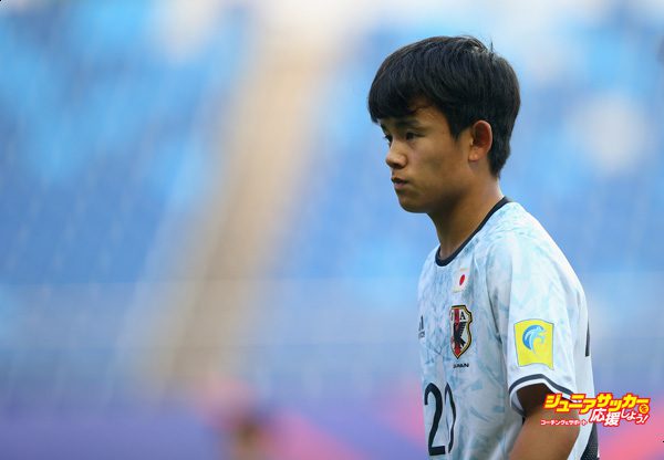 DAEJEON, SOUTH KOREA - MAY 30:  Takefusa Kubo of Japan during the FIFA U-20 World Cup Korea Republic 2017  Round of 16 match between Venezuela and Japan at Daejeon World Cup Stadium on May 30, 2017 in Daejeon, South Korea.  (Photo by Alex Livesey - FIFA/FIFA via Getty Images)
