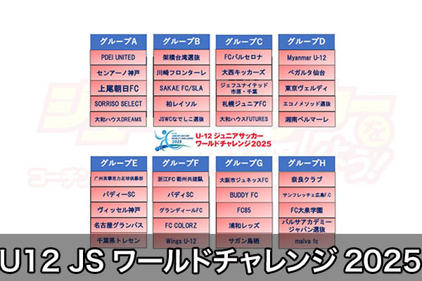 ジュニアサッカーを応援しよう！